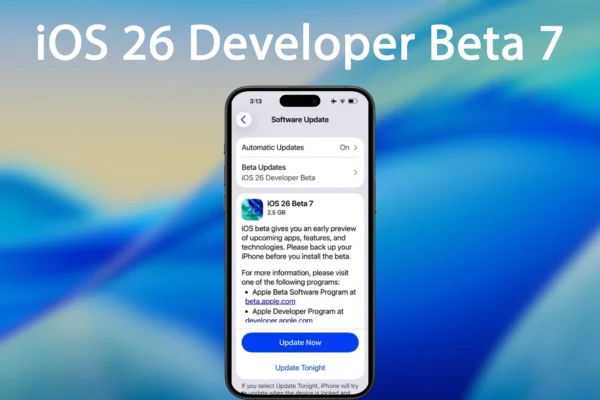 Apple Rolling Out iOS 26 Developer Beta 7 iOS 26 Developer Beta 7