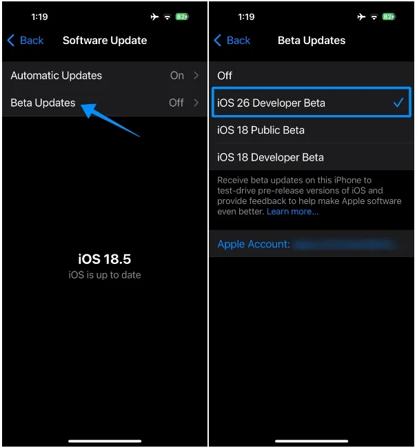 install-ios-26-developer-beta-2