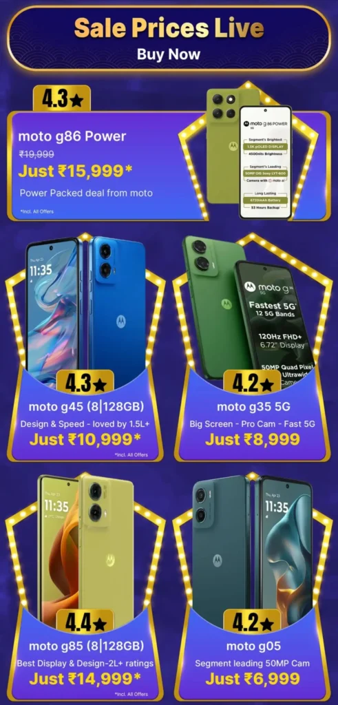 Motorola Big Billion Days 2025