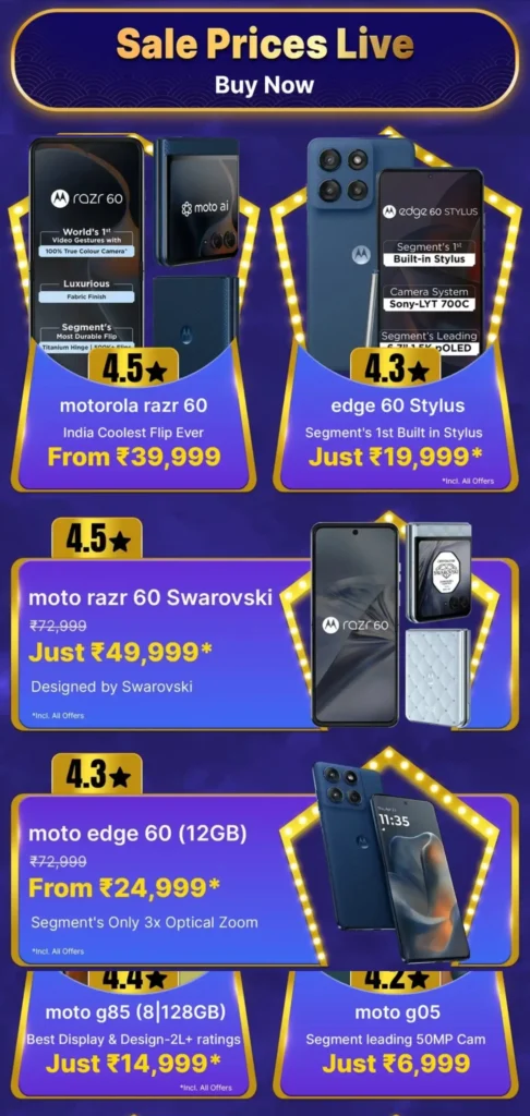 Motorola Big Billion Days 2025