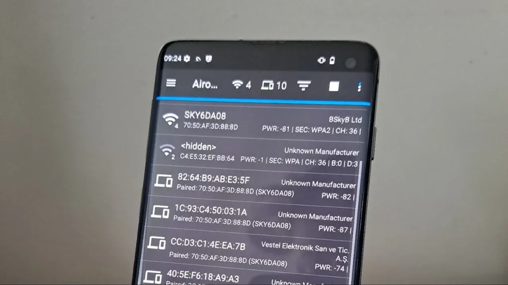 Kali NetHunter WiFi Injection