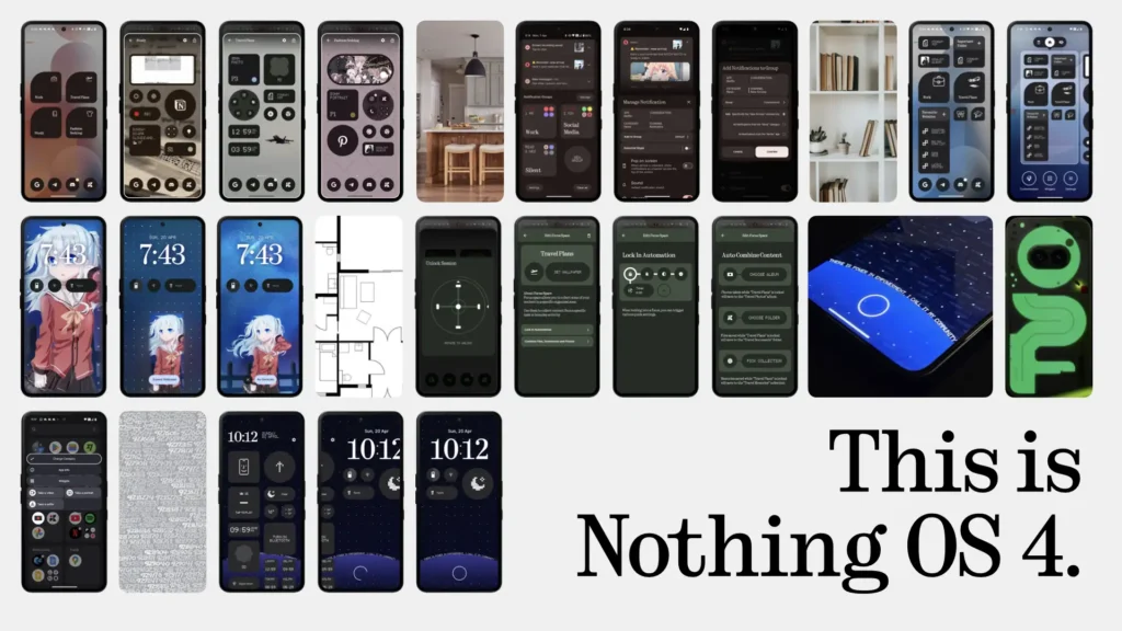 Nothing OS 4.0 Sowing All Upcoming Features